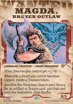 Magda, Brazen Outlaw - Secret Lair Drop Series: Spring Superdrop 2024 (Rare) [SLDSP4-1688]