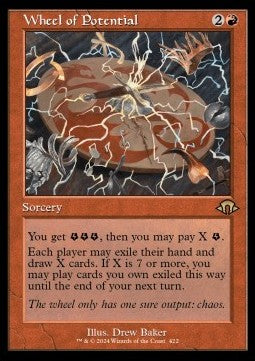 Wheel of Potential (V.2) - Modern Horizons 3: Extras (Rare) [XMH3-422]
