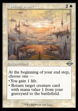Abiding Grace - Modern Horizons 3: Retro Frame Cards (Uncommon) [RMH3-1]