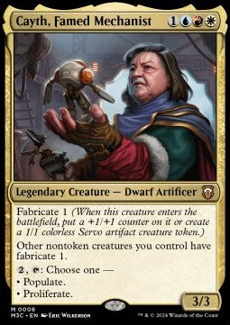 Cayth, Famed Mechanist - Commander: Modern Horizons 3 (Mythic) [M3C-6]
