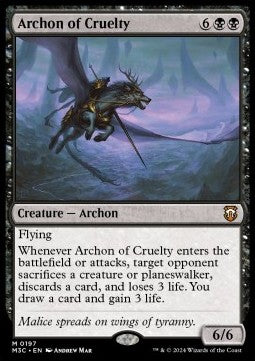 Archon of Cruelty - Commander: Modern Horizons 3 (Mythic) [M3C-197]