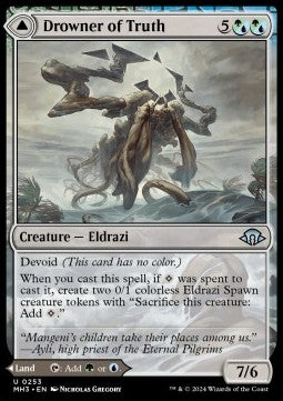 Drowner of Truth // Drowned Jungle - Modern Horizons 3 (Uncommon) [MH3-253]