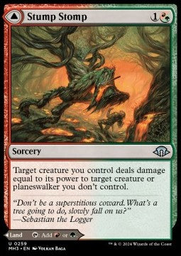 Stump Stomp // Burnwillow Clearing - Modern Horizons 3 (Uncommon) [MH3-259]