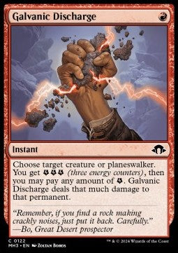 Galvanic Discharge - Modern Horizons 3 (Common) [MH3-122]