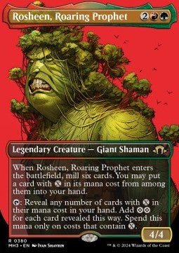 Rosheen, Roaring Prophet (V.1) - Modern Horizons 3: Extras (Rare) [XMH3-380]