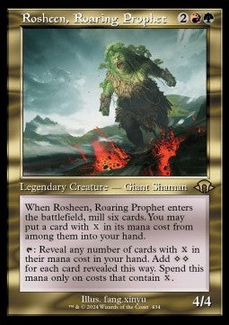 Rosheen, Roaring Prophet (V.2) - Modern Horizons 3: Extras (Rare) [XMH3-434]