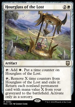Hourglass of the Lost - Commander: Modern Horizons 3 (Rare) [M3C-92]