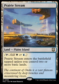 Prairie Stream - Commander: Modern Horizons 3 (Rare) [M3C-365]