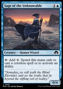 Sage of the Unknowable - Modern Horizons 3 (Common) [MH3-68]
