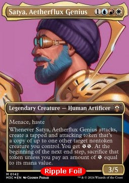 Satya, Aetherflux Genius (V.4) - Commander: Modern Horizons 3: Extras (Mythic) [XM3C-142]