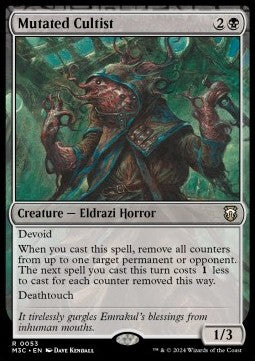 Mutated Cultist - Commander: Modern Horizons 3 (Rare) [M3C-53]