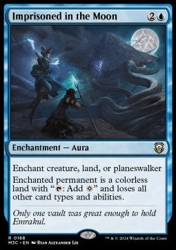 Imprisoned in the Moon - Commander: Modern Horizons 3 (Rare) [M3C-188]