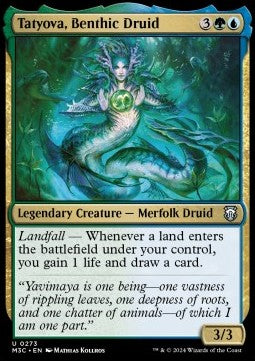 Tatyova, Benthic Druid - Commander: Modern Horizons 3 (Uncommon) [M3C-273]