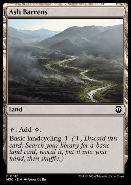 Ash Barrens - Commander: Modern Horizons 3 (Common) [M3C-318]