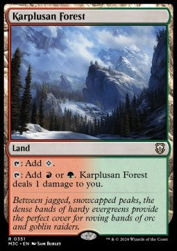 Karplusan Forest - Commander: Modern Horizons 3 (Rare) [M3C-351]