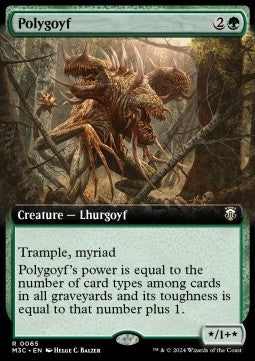 Polygoyf (V.1) - Commander: Modern Horizons 3: Extras (Rare) [XM3C-65]