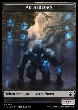 Aetherborn Token (B */*) // Servo Token (A 1/1) (V.1) - Modern Horizons 3: Tokens (Token) [TMH3-CT 9/33]