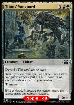 Titans' Vanguard - Modern Horizons 3: Extras (Uncommon) [XMH3-518]