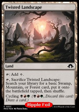 Twisted Landscape - Modern Horizons 3: Extras (Common) [XMH3-521]