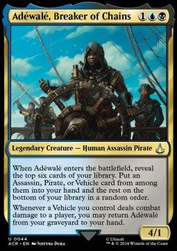 Adéwalé, Breaker of Chains - Universes Beyond: Assassin's Creed (Uncommon) [ACR-44]