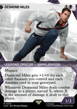 Desmond Miles (V.1) - Universes Beyond: Assassin's Creed: Extras (Rare) [XACR-130]