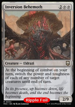 Inversion Behemoth - Commander: Modern Horizons 3: Extras (Rare) [XM3C-34]