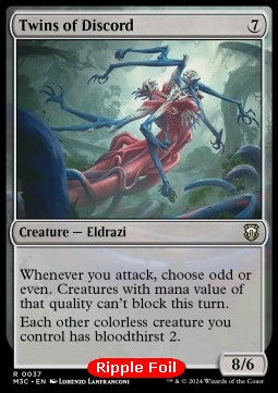 Twins of Discord - Commander: Modern Horizons 3: Extras (Rare) [XM3C-37]