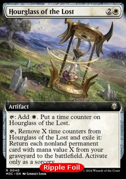 Hourglass of the Lost (V.2) - Commander: Modern Horizons 3: Extras (Rare) [XM3C-40]