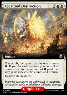 Localized Destruction (V.2) - Commander: Modern Horizons 3: Extras (Rare) [XM3C-41]