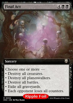 Final Act (V.2) - Commander: Modern Horizons 3: Extras (Rare) [XM3C-52]