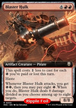 Blaster Hulk (V.2) - Commander: Modern Horizons 3: Extras (Rare) [XM3C-55]