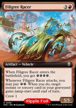 Filigree Racer (V.2) - Commander: Modern Horizons 3: Extras (Rare) [XM3C-56]