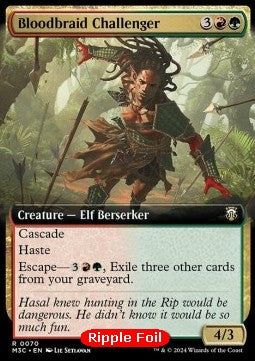 Bloodbraid Challenger (V.2) - Commander: Modern Horizons 3: Extras (Rare) [XM3C-70]