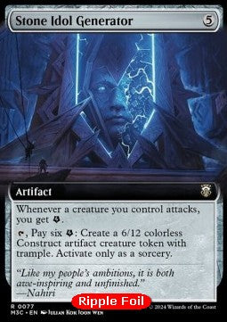 Stone Idol Generator (V.2) - Commander: Modern Horizons 3: Extras (Rare) [XM3C-77]