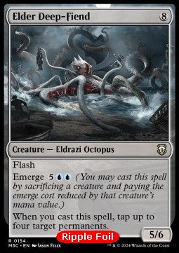 Elder Deep-Fiend - Commander: Modern Horizons 3: Extras (Rare) [XM3C-154]