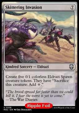 Skittering Invasion - Commander: Modern Horizons 3: Extras (Uncommon) [XM3C-159]
