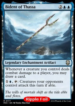 Bident of Thassa - Commander: Modern Horizons 3: Extras (Rare) [XM3C-177]