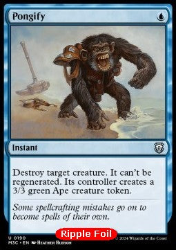 Pongify - Commander: Modern Horizons 3: Extras (Uncommon) [XM3C-190]