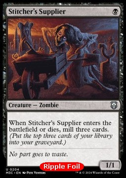 Stitcher's Supplier - Commander: Modern Horizons 3: Extras (Uncommon) [XM3C-204]