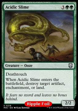 Acidic Slime - Commander: Modern Horizons 3: Extras (Uncommon) [XM3C-218]