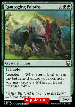 Rampaging Baloths - Commander: Modern Horizons 3: Extras (Mythic) [XM3C-239]
