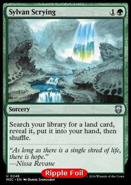 Sylvan Scrying - Commander: Modern Horizons 3: Extras (Uncommon) [XM3C-248]