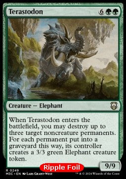 Terastodon - Commander: Modern Horizons 3: Extras (Rare) [XM3C-249]