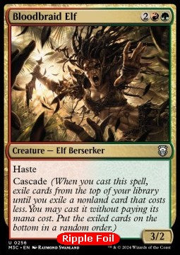 Bloodbraid Elf - Commander: Modern Horizons 3: Extras (Uncommon) [XM3C-256]