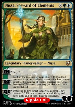 Nissa, Steward of Elements - Commander: Modern Horizons 3: Extras (Mythic) [XM3C-270]
