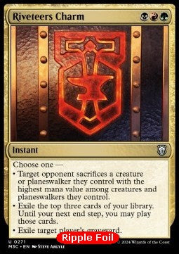 Riveteers Charm - Commander: Modern Horizons 3: Extras (Uncommon) [XM3C-271]