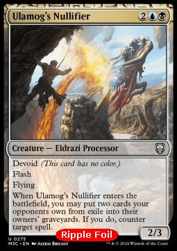 Ulamog's Nullifier - Commander: Modern Horizons 3: Extras (Uncommon) [XM3C-275]