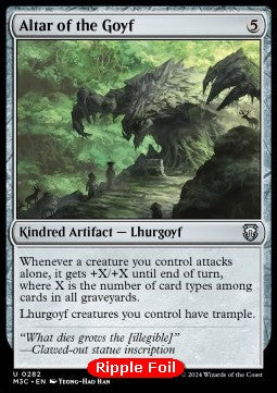 Altar of the Goyf - Commander: Modern Horizons 3: Extras (Uncommon) [XM3C-282]