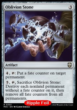 Oblivion Stone - Commander: Modern Horizons 3: Extras (Rare) [XM3C-303]