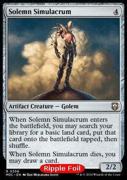 Solemn Simulacrum - Commander: Modern Horizons 3: Extras (Rare) [XM3C-306]